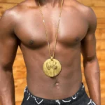 collier bronze africain « Main de Force » – Image 4