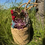 Sac de plage en raphia – Image 4