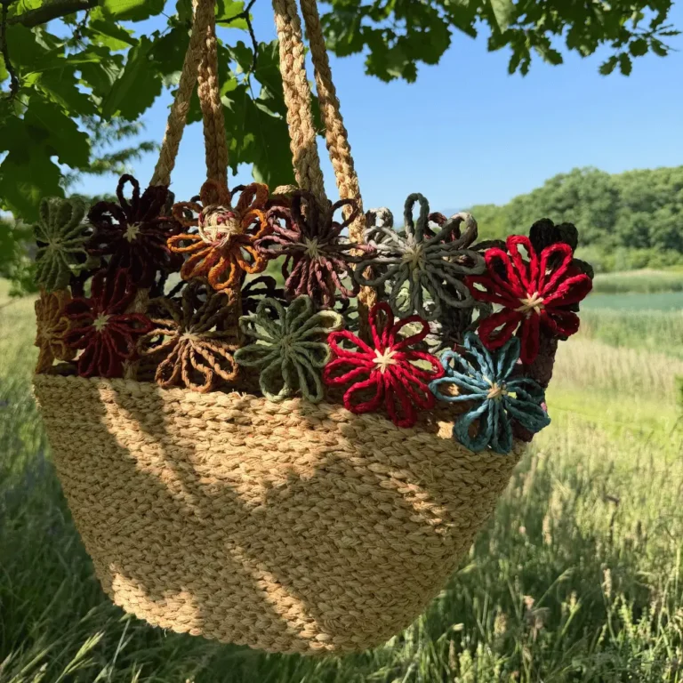 sac de plage en raphia