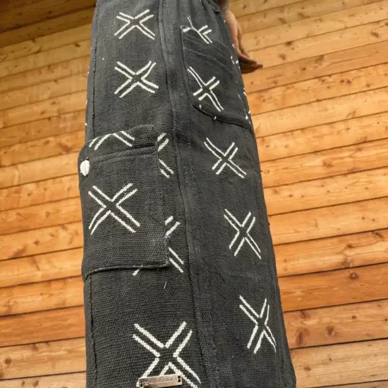 Pantalon Baggy en Bogolan
