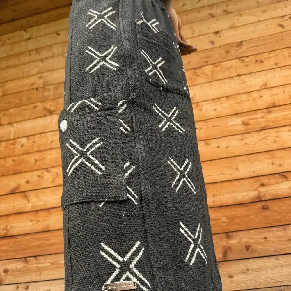 Pantalon Baggy en Bogolan