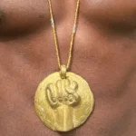collier bronze africain