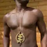Collier Gye Nyame en bronze, symbole adinkra de la suprématie divine, bijou africain fait main, vue 5
